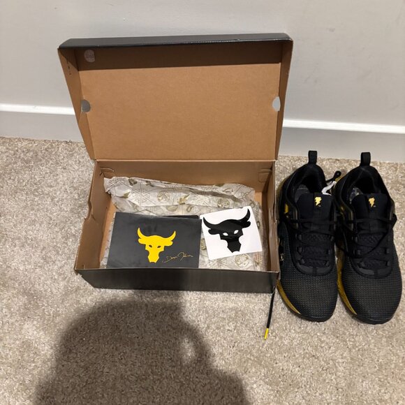 Under Armour Black Adam x Project Rock 5 Anti Hero Men’s Size 10.5 main image 5